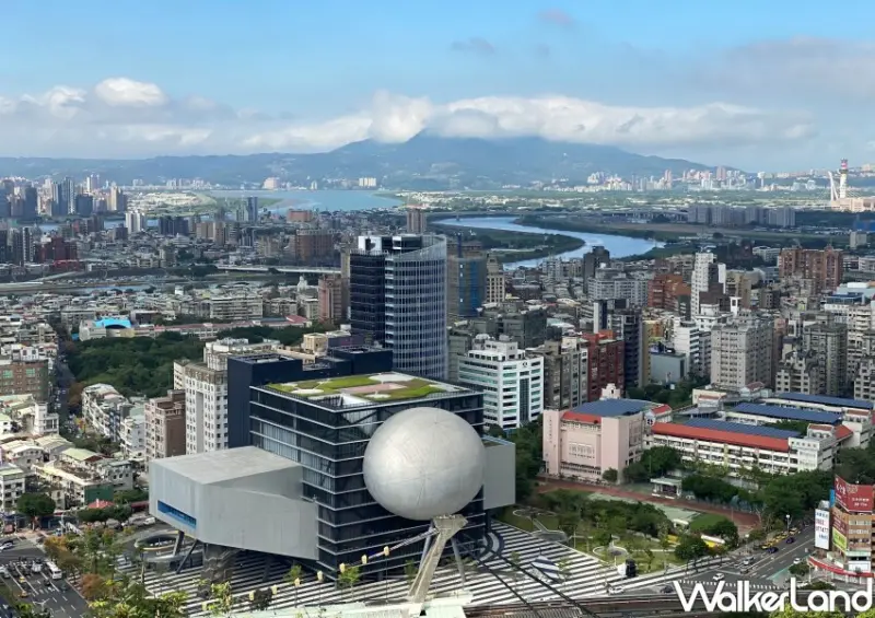 劍潭山步道「北眼平台、微風平台」/ WalkerLand窩客島整理提供 未經同意不可轉載