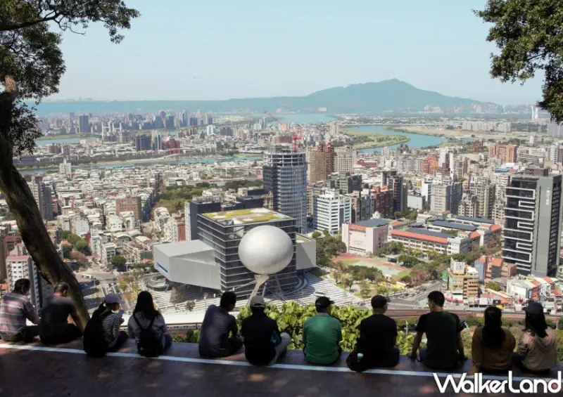 劍潭山步道「北眼平台、微風平台」/ WalkerLand窩客島整理提供 未經同意不可轉載