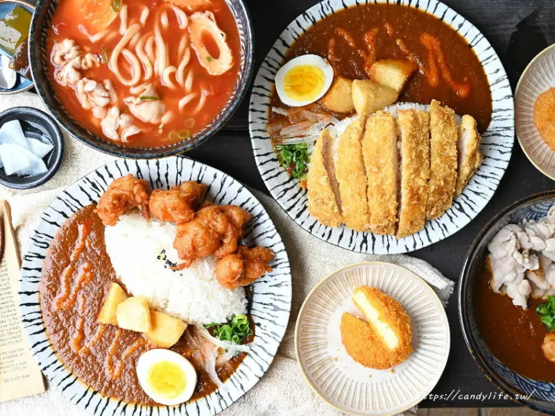 佐屋 熟成咖哩．烏龍麵｜一中商圈熟成咖哩飯專賣，還有咖哩烏龍麵，內用免費升級套餐