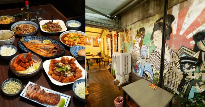 台南美食【おかんと大眾酒場】家庭聚餐吃飯推薦│熱炒炸物烤魚好吃超下飯│日式居酒屋裝潢好好拍│台南保安路美食推薦