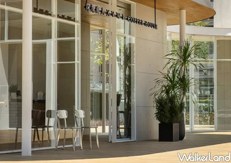 內湖270度玻璃咖啡屋「深澤直人 ╳ VWI COFFEE HOUSE」/ WalkerLand窩客島整理提供 未經同意不可轉載