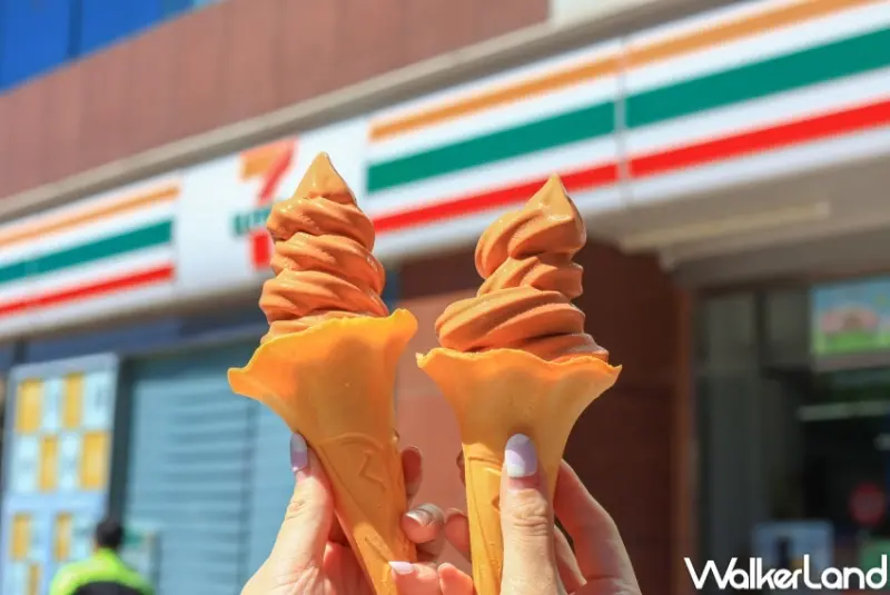 7-ELEVEN 泰奶霜淇淋 / WalkerLand窩客島提供 未經許可，不得轉載