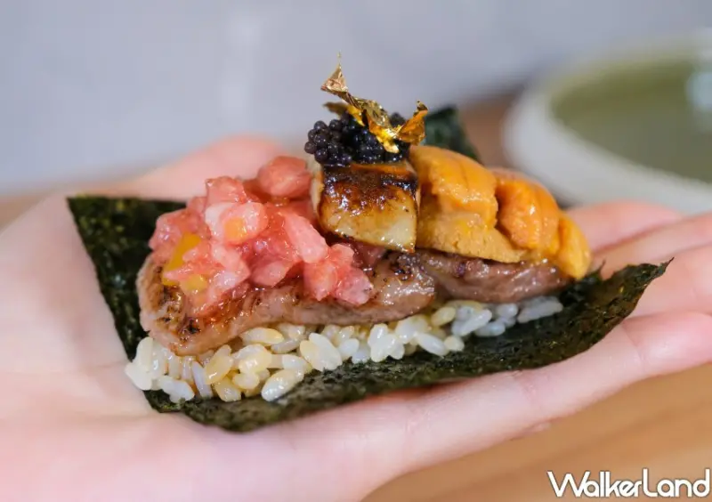 東區新開店日本手卷「OSSU Handroll & Bar」/ WalkerLand窩客島整理提供 未經同意不可轉載