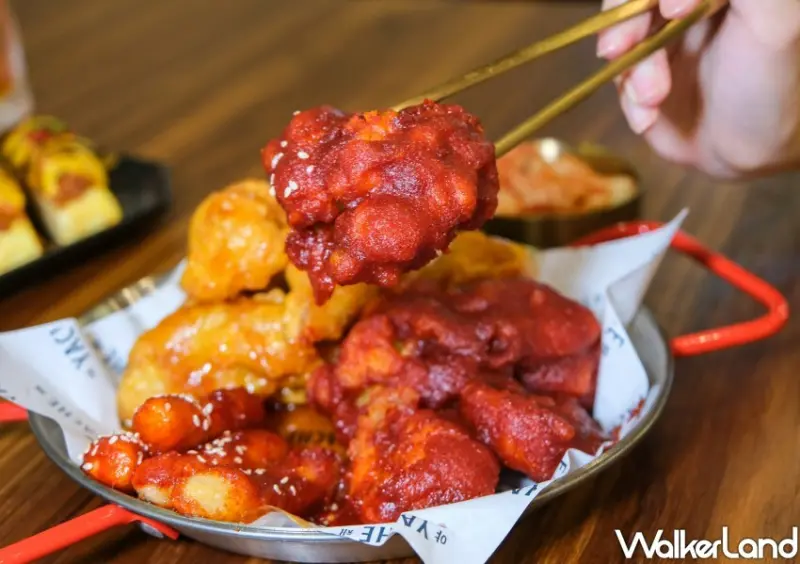 捷運松江南京站美食「YACHE野菜韓式蔬食」/ WalkerLand窩客島整理提供 未經同意不可轉載