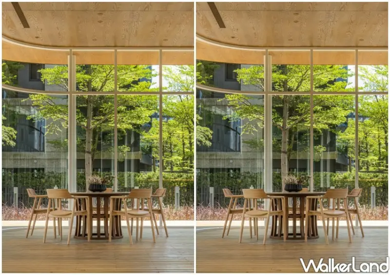 內湖270度玻璃咖啡屋「深澤直人 ╳ VWI COFFEE HOUSE」/ WalkerLand窩客島整理提供 未經同意不可轉載