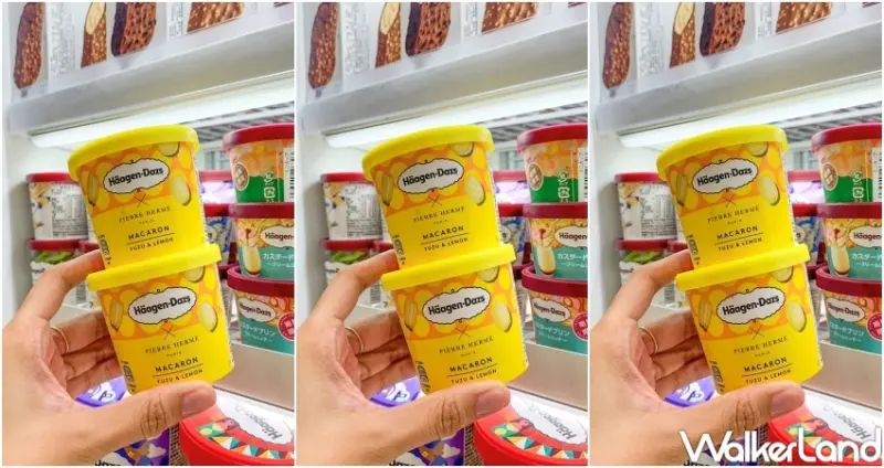 哈根達斯X Pierre Hermé 馬卡龍系列冰淇淋 / WalkerLand窩客島提供 未經許可，不得轉載