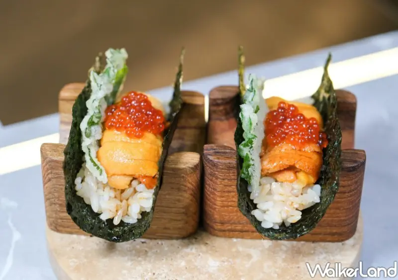 東區新開店日本手卷「OSSU Handroll & Bar」/ WalkerLand窩客島整理提供 未經同意不可轉載