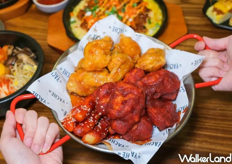 捷運松江南京站美食「YACHE野菜韓式蔬食」/ WalkerLand窩客島整理提供 未經同意不可轉載