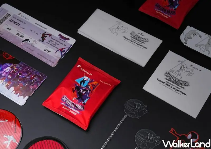 星宇航空 蜘蛛人宇宙主題航班 / WalkerLand窩客島整理提供 未經同意不可轉載