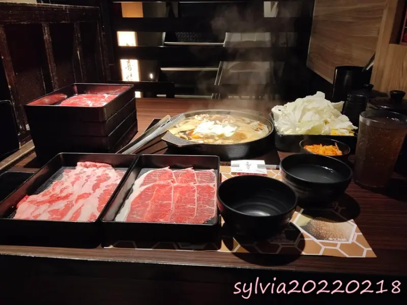 初訪，中山·一丁二代目壽喜燒，吃到飽。