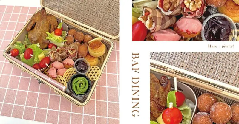 『假期野餐露營必備!』 BAF X Chubby Doo 聯名烤全雞野餐籃 一次滿足所有的美食需求!