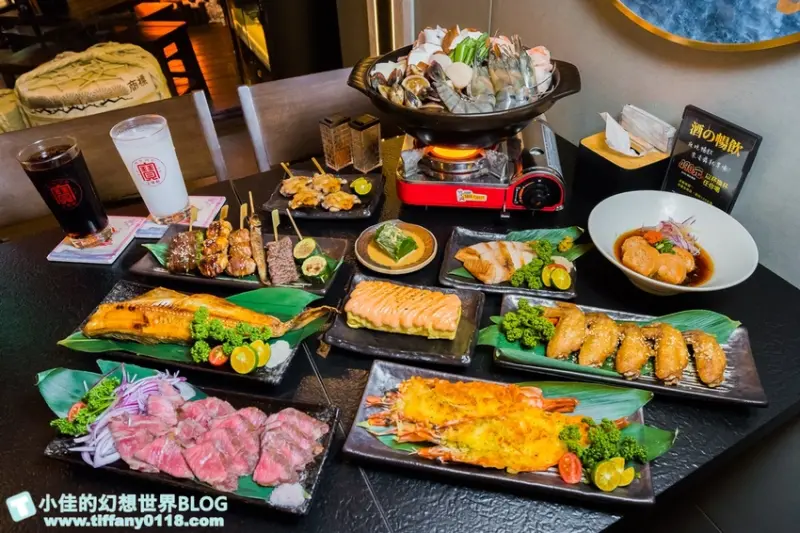 2小時酒類無限暢飲超划算/超過90種日料串燒選擇多/台北居酒屋推薦