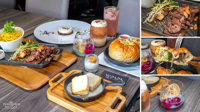 WPAPA Brunch|2023台中大里早午餐推薦，超華麗IG網紅必訪人氣名店，台中早午餐美食推薦