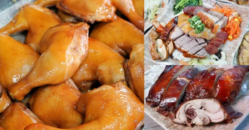 香港師傅開的台中燒臘店，招牌五寶飯、貴妃雞全腿飯、黯然消魂飯有夠經典！份量選擇超彈性