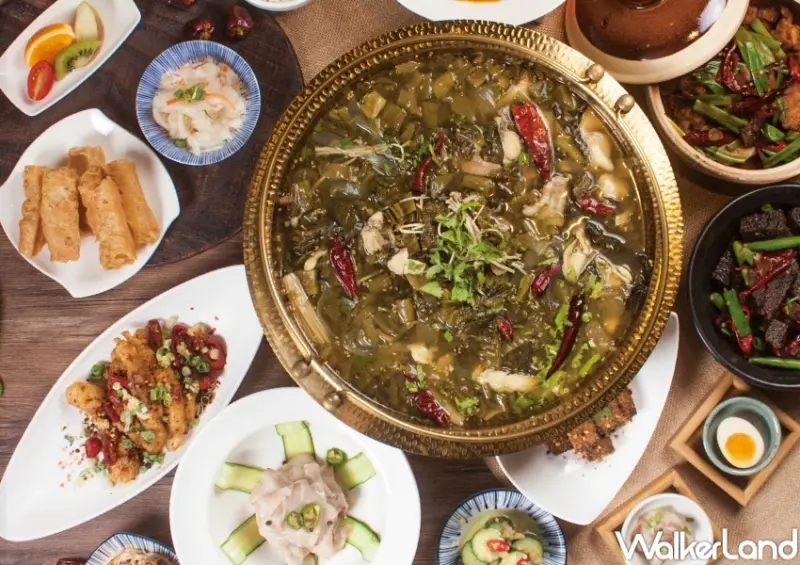 蜀川香酸菜魚 / WalkerLand窩客島整理提供 未經許可，不得轉載