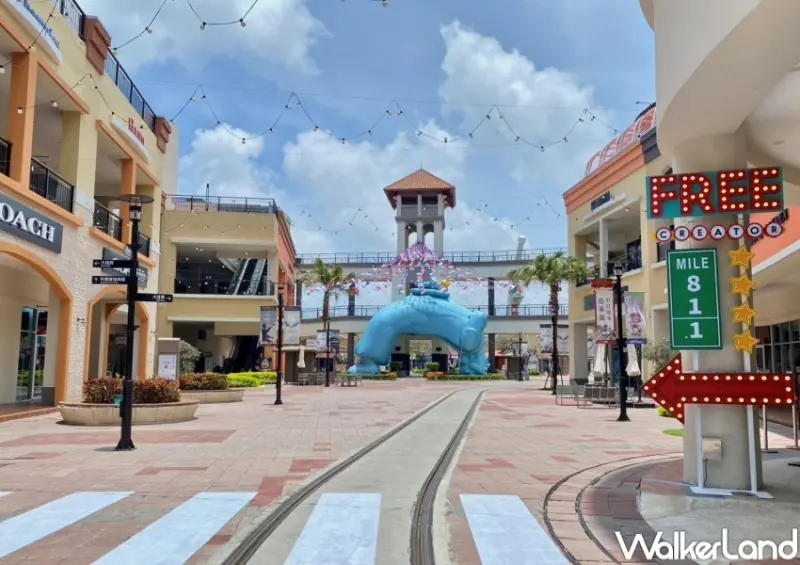 SKM Park Outlets 太自由女神打卡點 / WalkerLand窩客島整理提供 未經許可，不得轉載