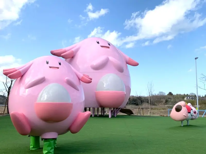 日本福島景點推薦：吉利蛋公園 / WalkerLand窩客島整理提供 未經許可不可轉載
