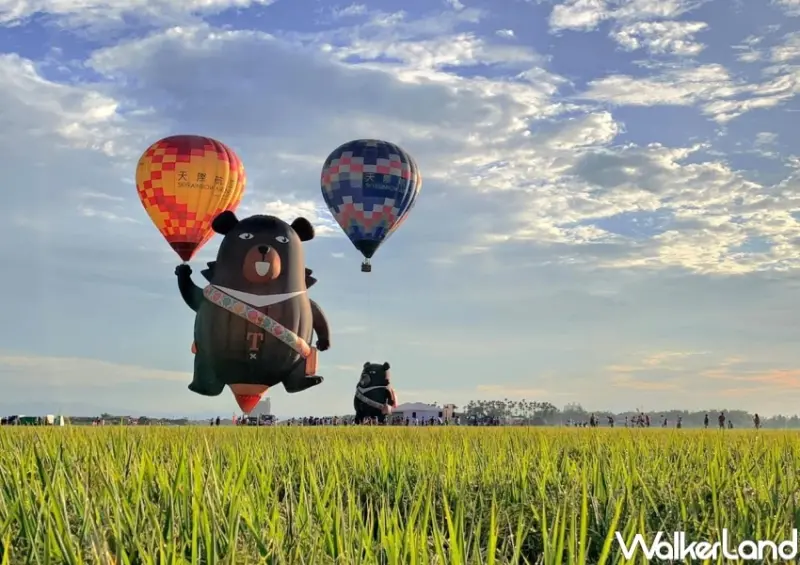 2023冬山熱氣球嘉年華 / WalkerLand窩客島整理提供 未經許可，不得轉載