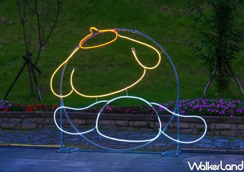 新店碧潭三麗鷗光雕秀「三麗鷗碧潭寫生趣」/ WalkerLand窩客島整理提供 未經同意不可轉載