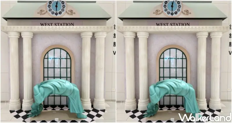 SKM Park Outlets 太自由女神打卡點 / WalkerLand窩客島整理提供 未經許可，不得轉載