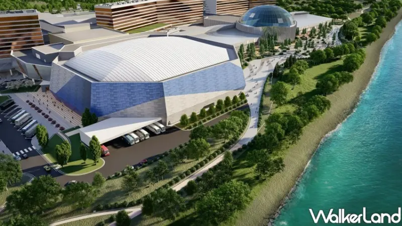 韓國仁川永宗島 Mohegan INSPIRE 綜合娛樂度假村/ WalkerLand窩客島整理提供 未經同意不可轉載