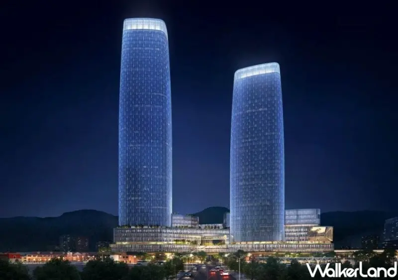 台北雙子星大樓/ WalkerLand窩客島整理提供 未經許可不可轉載