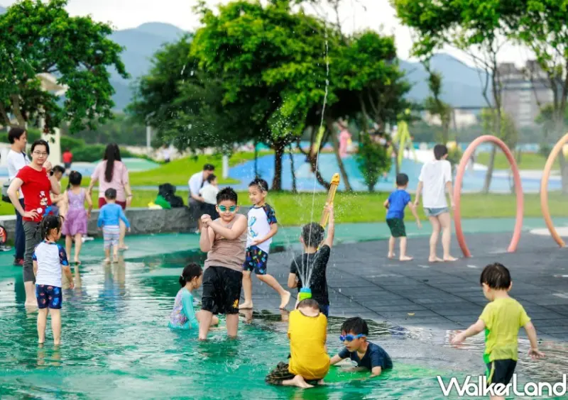台北戲水公園/ WalkerLand窩客島整理提供 未經同意不可轉載