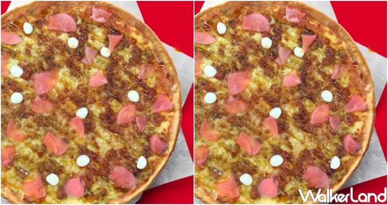 必勝客新口味 雙濃起司納豆比薩 / WalkerLand窩客島整理提供 未經許可，不得轉載