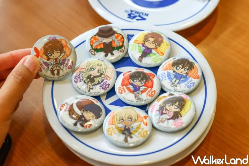 藏壽司 名偵探柯南系列 / WalkerLand窩客島提供 未經許可，不得轉載