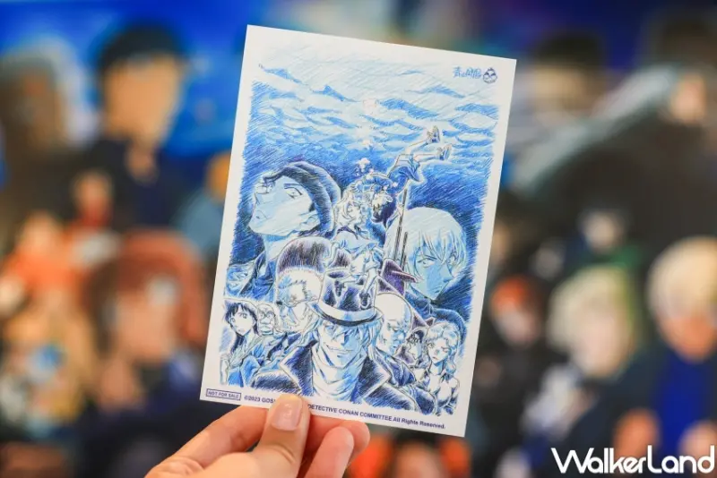 「名偵探柯南：鐵魚的黑影」電影主題Cafe / WalkerLand窩客島提供 未經許可，不得轉載