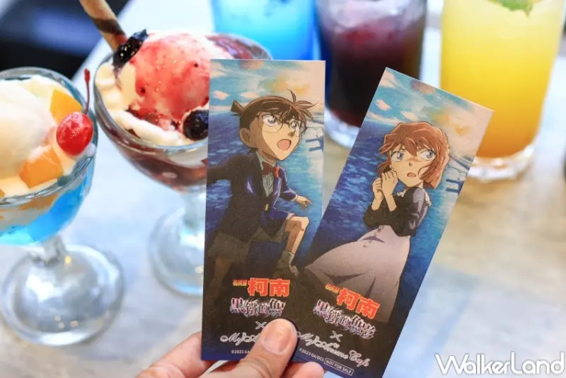 「名偵探柯南：鐵魚的黑影」電影主題Cafe / WalkerLand窩客島提供 未經許可，不得轉載