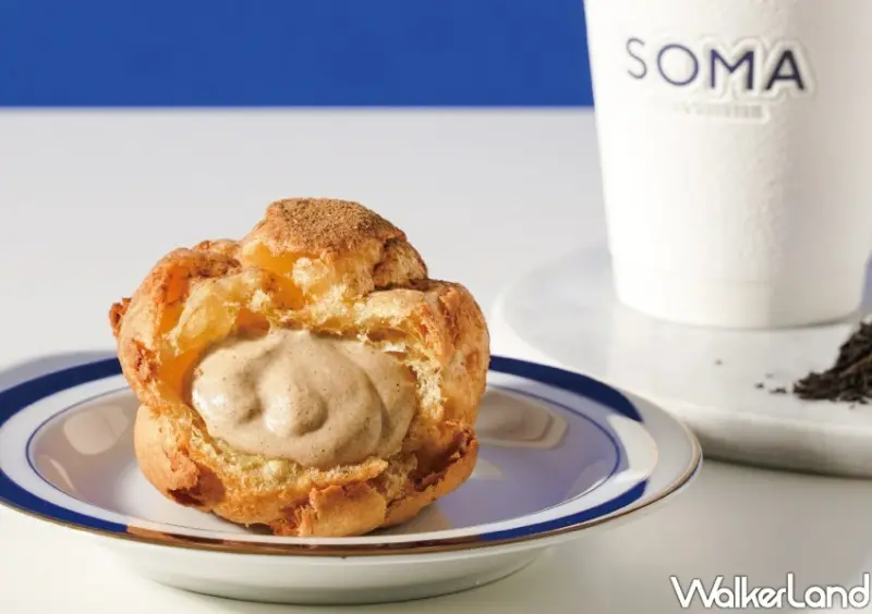 beard papa’s、SOMA茶歐雷泡芙、茶凍歐雷泡芙/ WalkerLand窩客島整理提供 未經同意不可轉載