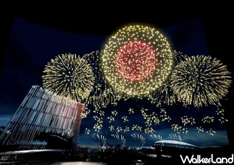 新北城市藝術節煙火/ WalkerLand窩客島整理提供 未經同意不可轉載