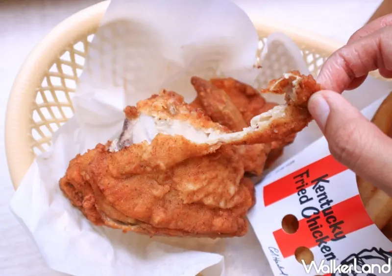 肯德基 上校薄皮嫩雞 / WalkerLand窩客島提供 未經許可，不得轉載