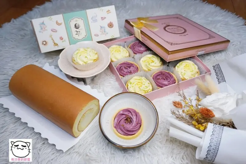 台中伴手禮。夏天就是要甜酸香的玫瑰檸檬塔／覆盆子塔── 27 1/3 cake house