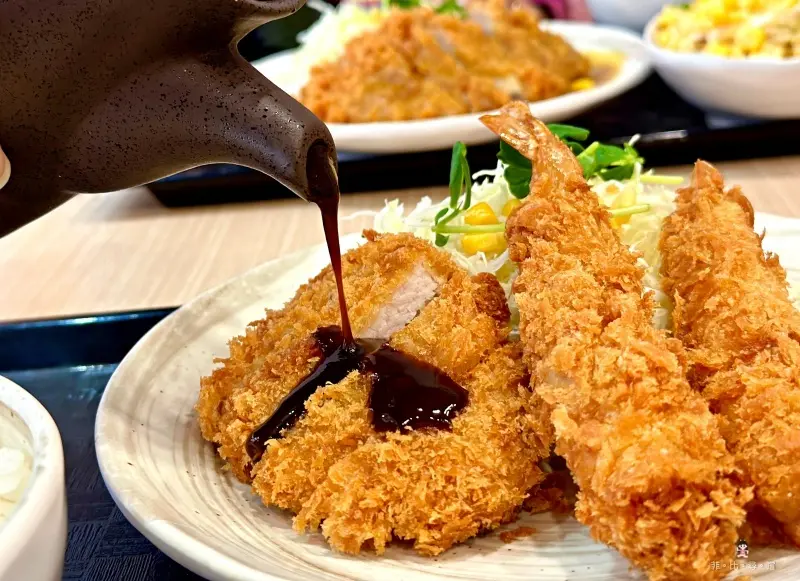 炸豬排定食只要120元起 白飯、沙拉、味噌湯放題 還免服務費！