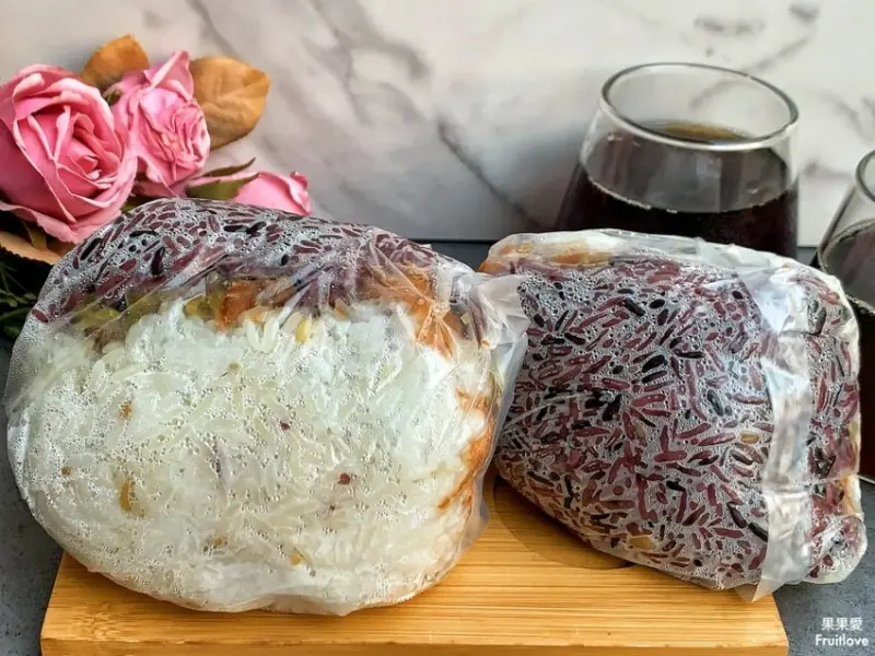 飯糰配料豐富加上香Q的米飯，開啟一天的美好能量