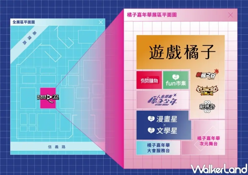 橘子嘉年華 / WalkerLand窩客島整理提供 未經許可，不得轉載