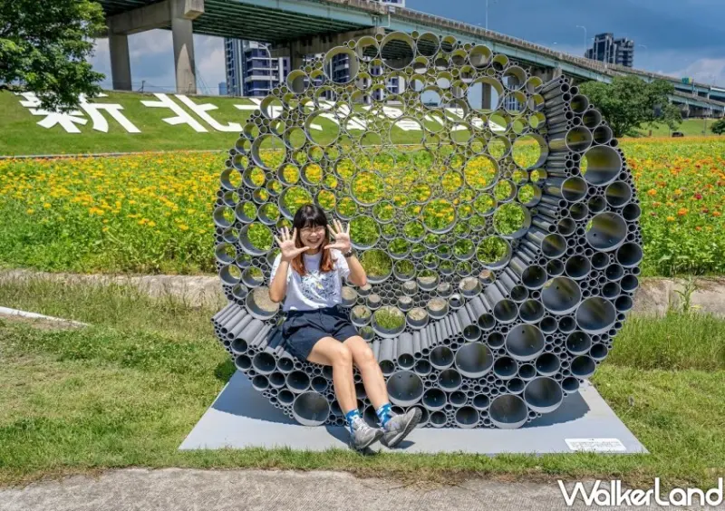 三重新北大都會公園花海/ WalkerLand窩客島整理提供 未經同意不可轉載