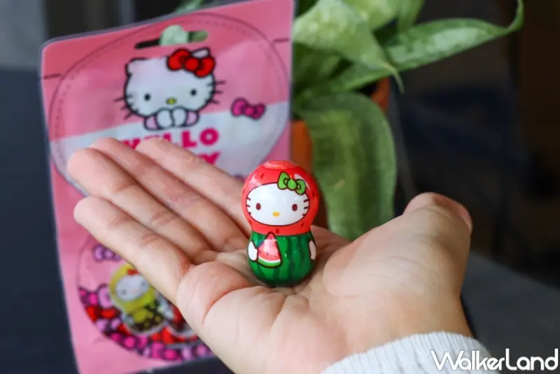Hello Kitty不倒翁公仔 / WalkerLand窩客島提供 未經許可，不得轉載