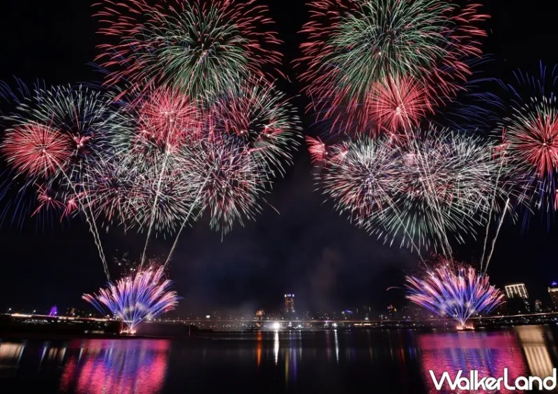 2023大稻埕夏日節 煙火施放時間、交通管制/ WalkerLand窩客島整理提供 未經同意不可轉載