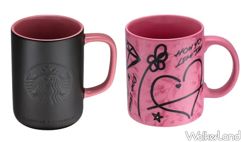 星巴克、BLACKPINK聯名星冰樂、周邊商品/ WalkerLand窩客島整理提供 未經同意不可轉載