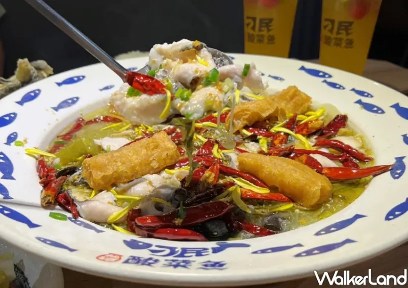 刁民酸菜魚西門町 / WalkerLand窩客島整理提供 未經許可不可轉載