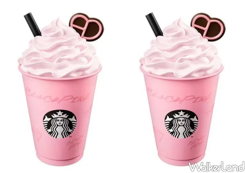星巴克、BLACKPINK聯名星冰樂、周邊商品/ WalkerLand窩客島整理提供 未經同意不可轉載