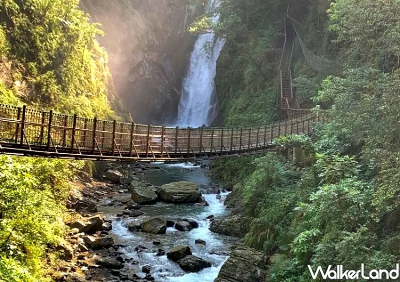 嘉義觀音瀑布 嘉義避暑景點/ WalkerLand窩客島整理提供 未經同意不可轉載