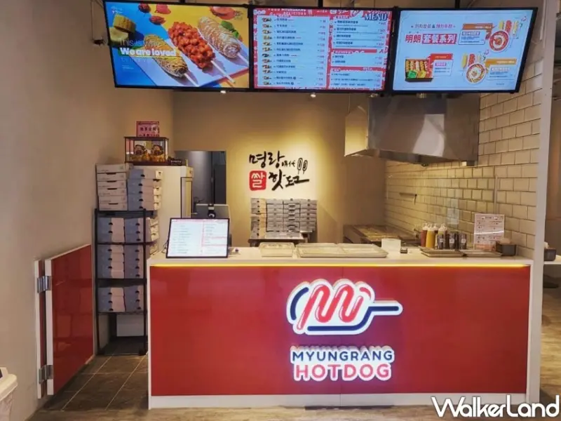 韓國明朗熱狗 台灣首店 / WalkerLand窩客島整理提供 未經許可不可轉載