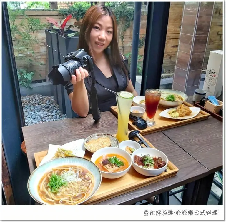 午間限定卷烏龍套餐，豐富美味高水準，而且環境清幽舒適，另外還有無菜單料理更值得一嚐!!台中美食-卷卷庵日本料理