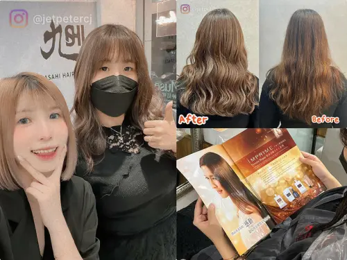+（板橋髮廊）旭板橋中山店~時尚歐美線條染、鉑金前導精華護髮～夏天出遊就是要換新造型！Asahi Hair Space｜旭價目表｜旭髮廊