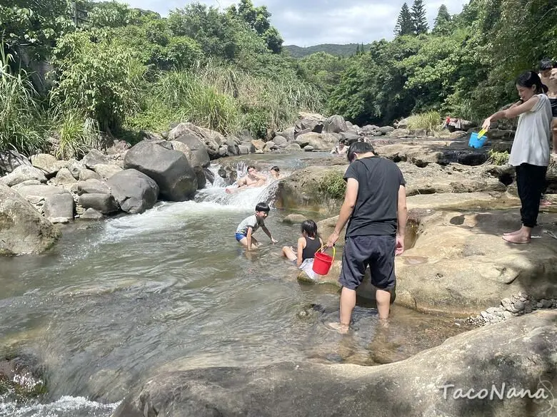 雙北免費玩水景點推薦：內雙溪戲水區/ WalkerLand窩客島整理提供 未經許可不可轉載