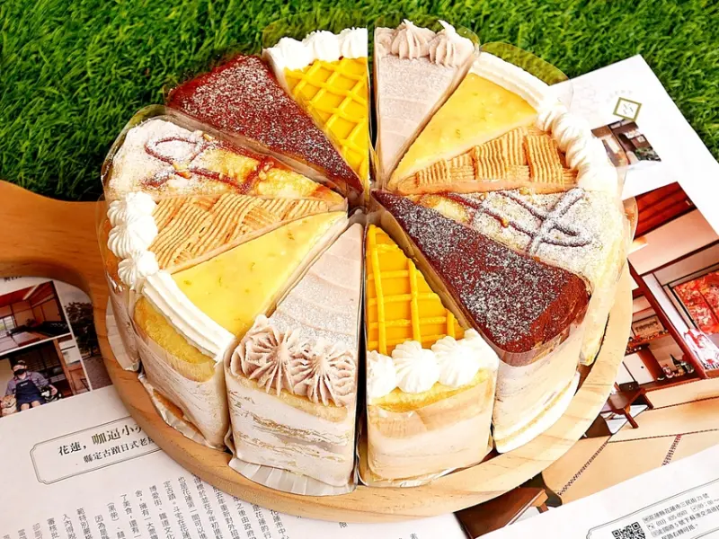 台中后里生日蛋糕、伴手禮，純手工千層蛋糕和戚風蛋糕都有高人氣，做成彌月蛋糕還能印上小腳印